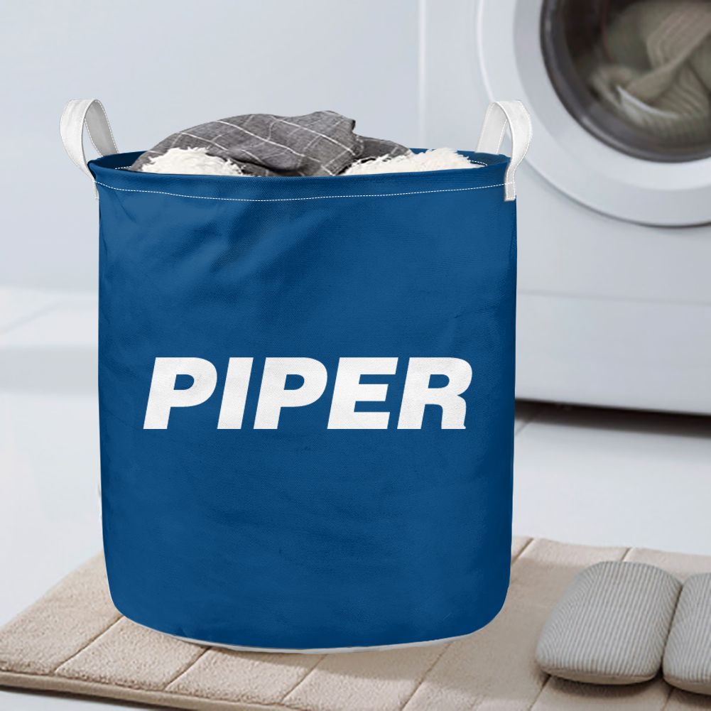 Piper & Text Laundry Basket - view 2