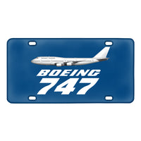 Thumbnail for The Boeing 747 Designed Metal (License) Plates