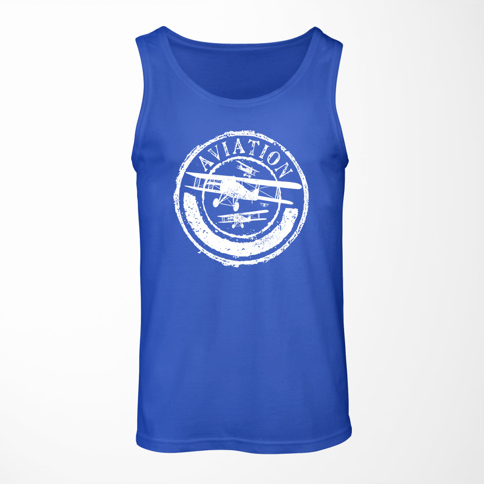 Aviation Lovers Designed Tank Tops