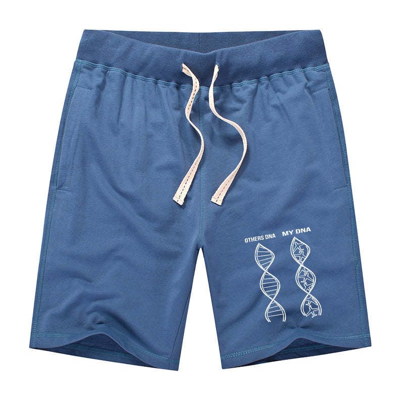 Aviation DNA Designed Cotton Shorts