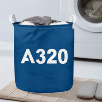 Thumbnail for A320 Flat Text Designed Laundry Baskets