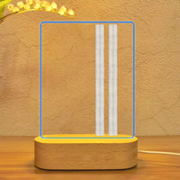 Thumbnail for Special Silver Pilot Epaulettes 2 Lines Designed Night Lamp