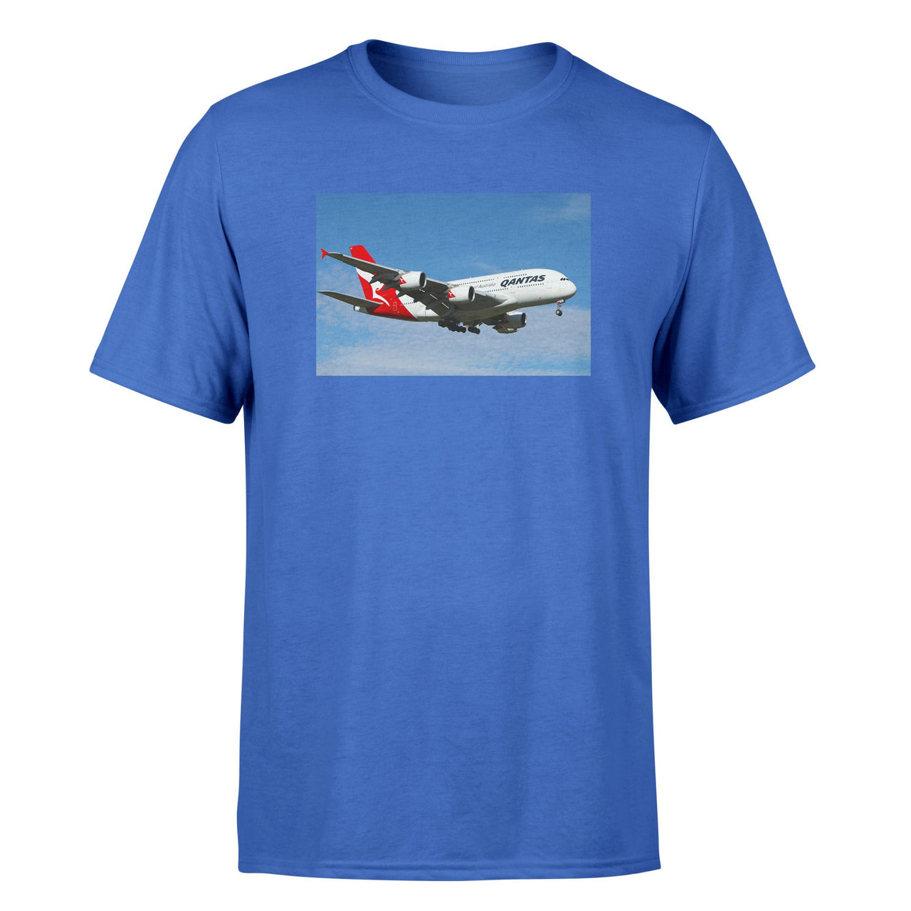 Landing Qantas A380 Designed T-Shirts
