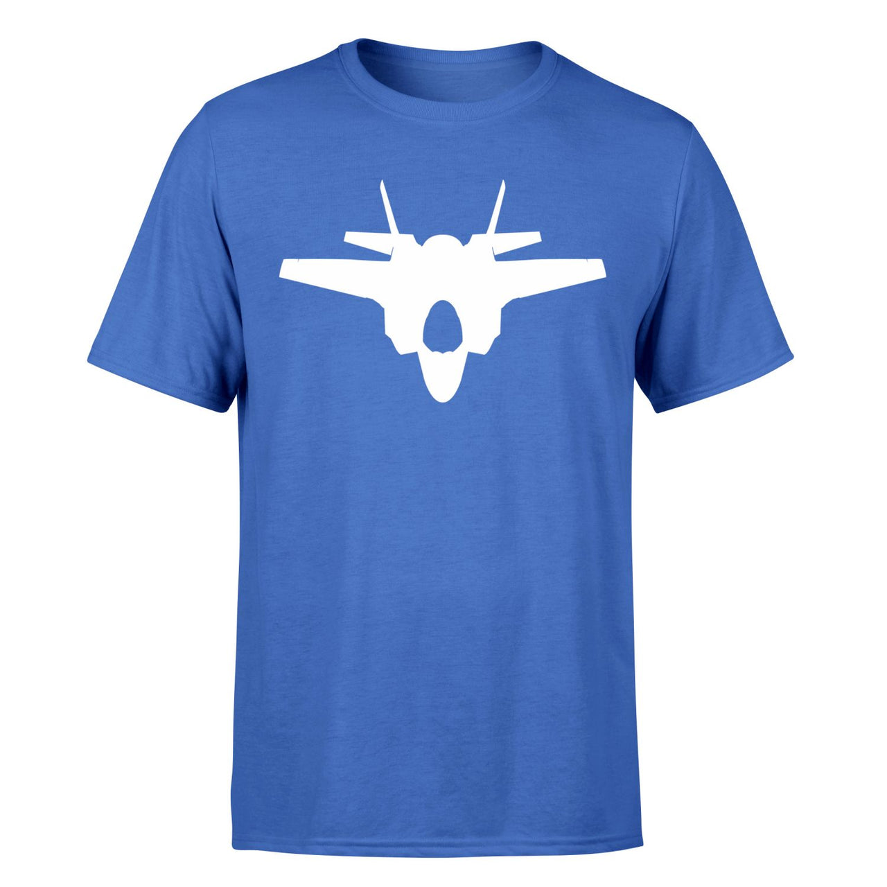 Lockheed Martin F-35 Lightning II Silhouette Designed T-Shirts
