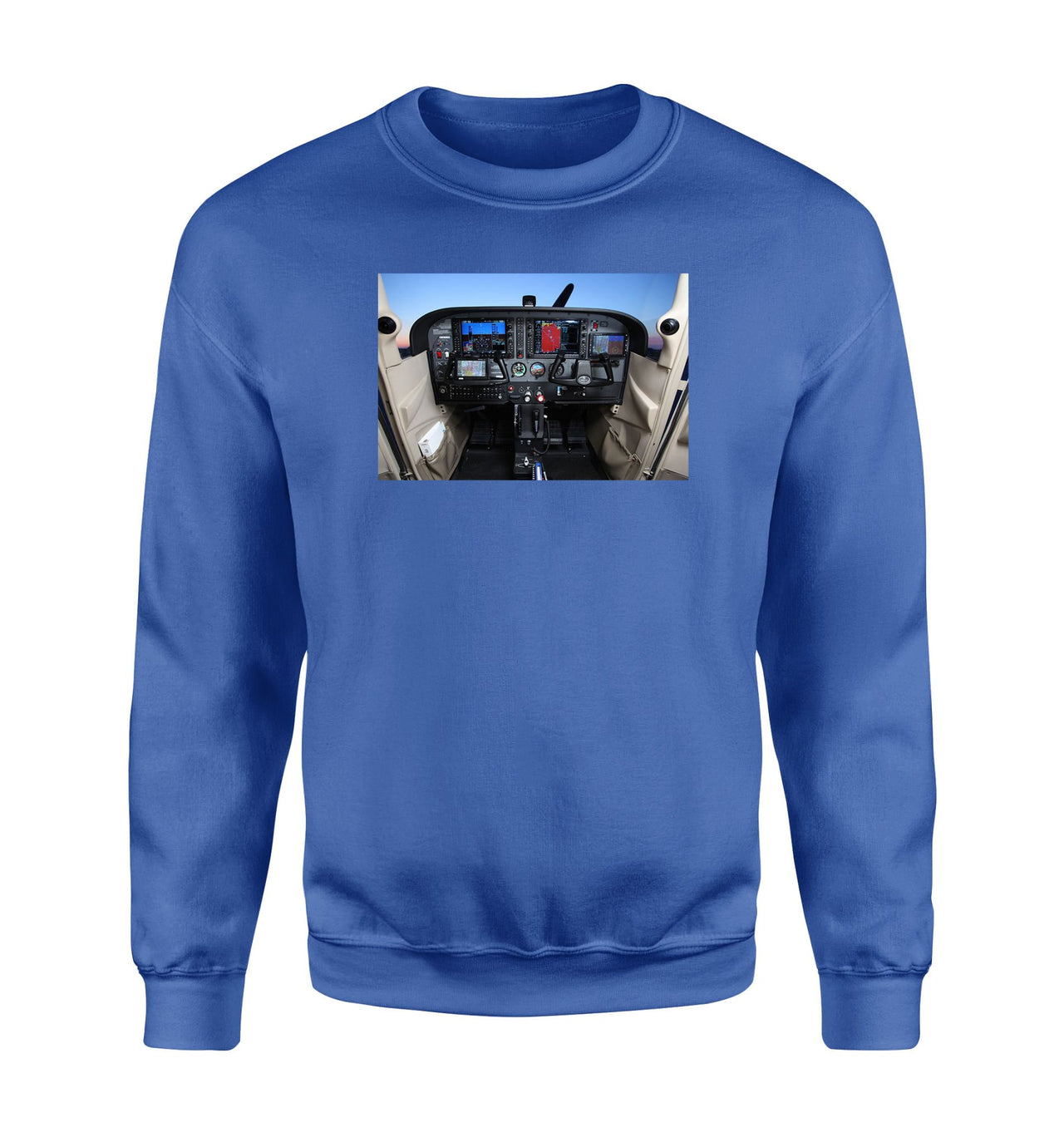 Cessna 172 Cockpit Designed Sweatshirts