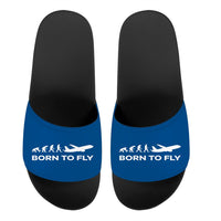 Thumbnail for Born To Fly Designed Sport Slippers