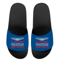Thumbnail for Flying One Ball Designed Sport Slippers