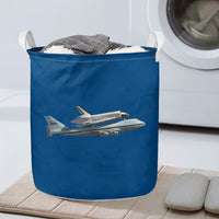 Thumbnail for Space shuttle on 747 Designed Laundry Baskets