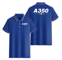 Thumbnail for Super Airbus A350 Designed Stylish Polo T-Shirts (Double-Side)
