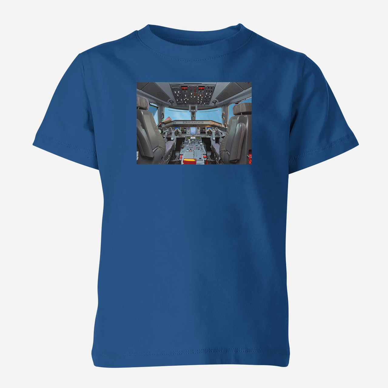 Embraer E190 Cockpit Designed Children T-Shirts
