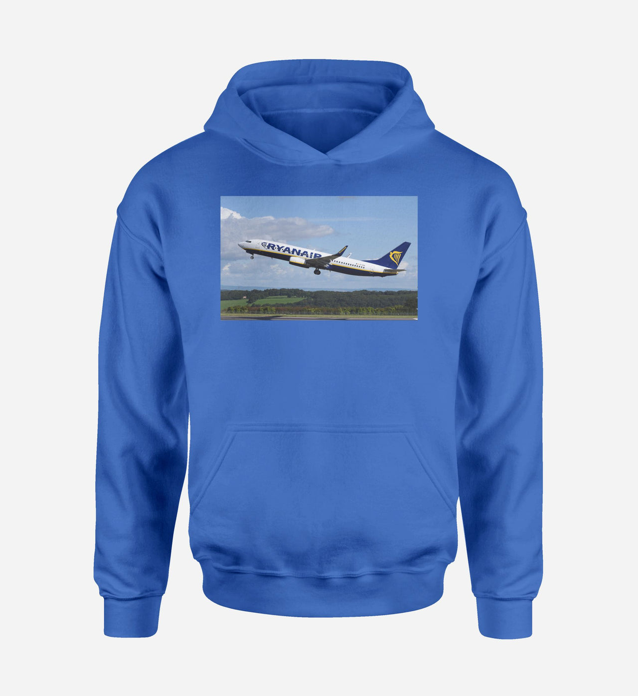Departing Ryanair's Boeing 737 Designed Hoodies