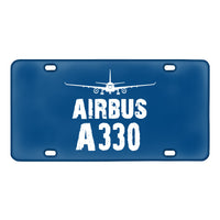 Thumbnail for Airbus A330 & Plane Designed Metal (License) Plates