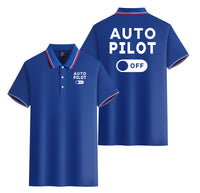 Thumbnail for Auto Pilot Off Designed Stylish Polo T-Shirts (Double-Side)