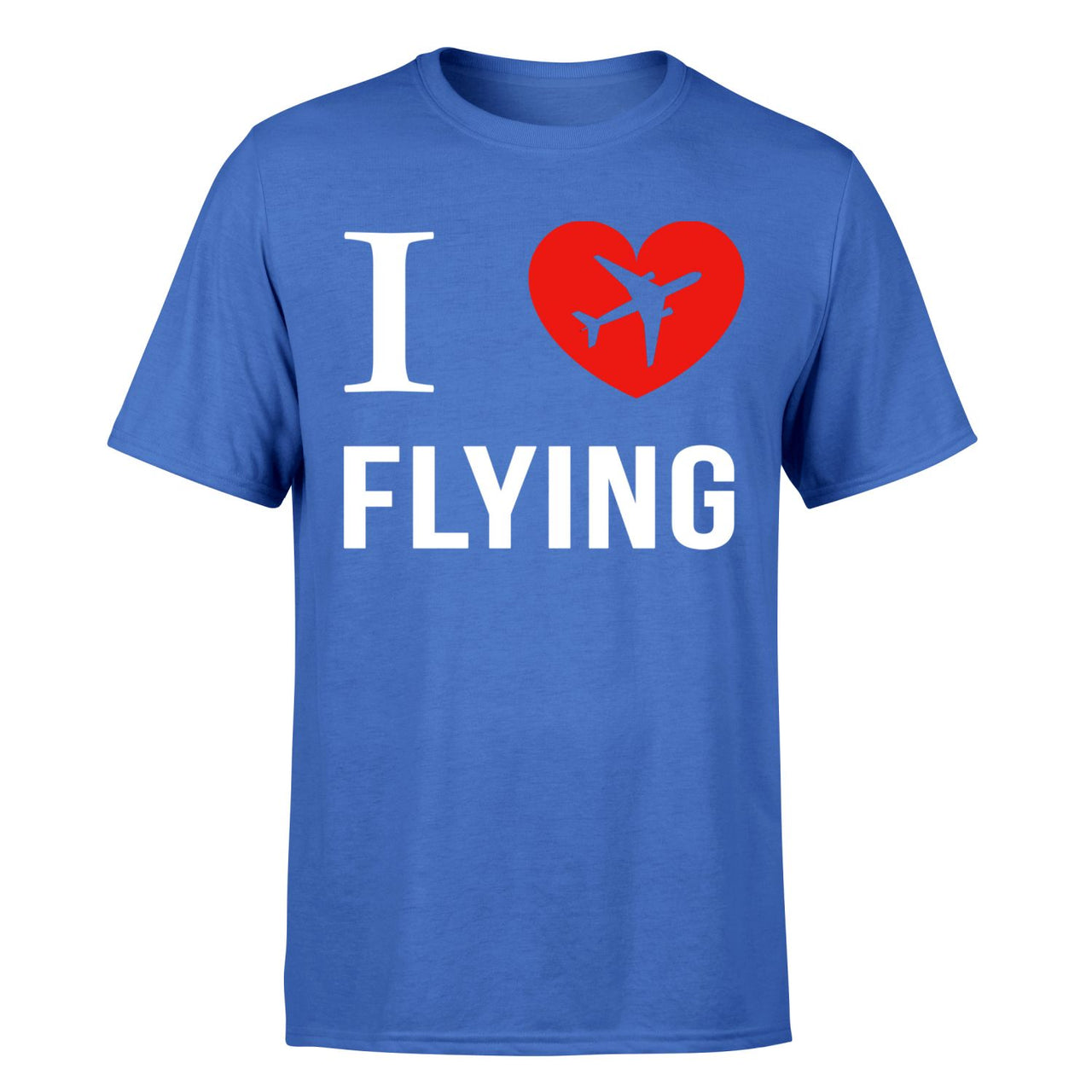 I Love Flying Designed T-Shirts