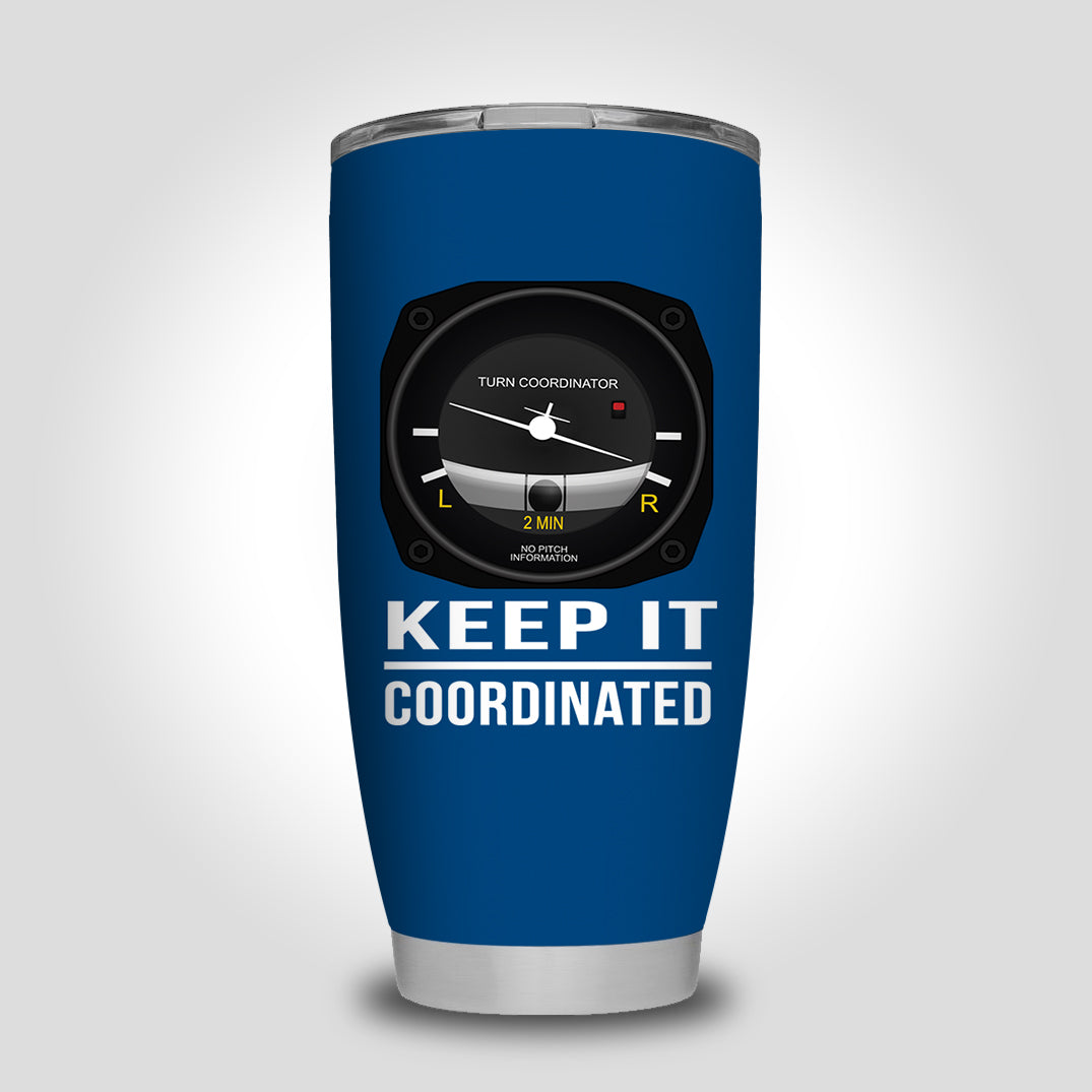 Keep It Coordinated Designed Tumbler Travel Mugs