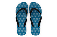 Thumbnail for Boeing 747 - Queen of the Skies (2) Designed Slippers (Flip Flops)