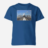Thumbnail for Mighty Airbus A380 Designed Children T-Shirts