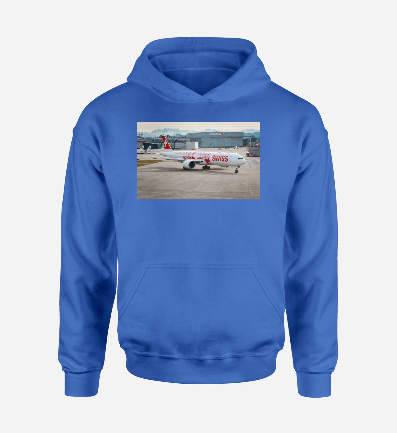 Boeing 777 Swiss Foto Designed Hoodies