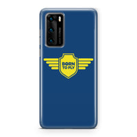 Thumbnail for Born To Fly & Badge Designed Huawei Cases