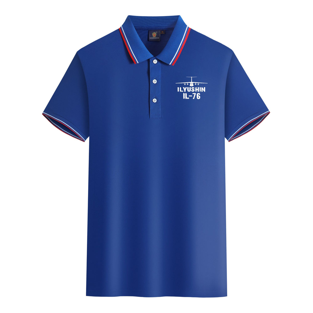 ILyushin IL-76 & Plane Designed Stylish Polo T-Shirts