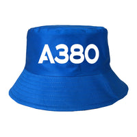 Thumbnail for A380 Flat Text Designed Summer & Stylish Hats