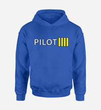 Thumbnail for Pilot & Stripes (4 Lines) Designed Hoodies