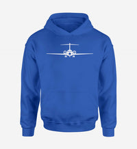 Thumbnail for Boeing 717 Silhouette Designed Hoodies