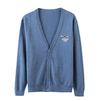 Thumbnail for The Cessna 152 Designed Cardigan Sweaters