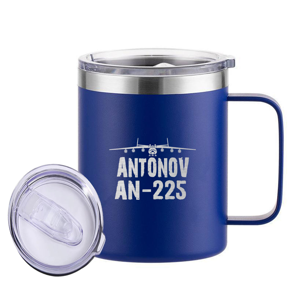 Antonov AN-225 & Plane Designed Stainless Steel Laser Engraved Mugs