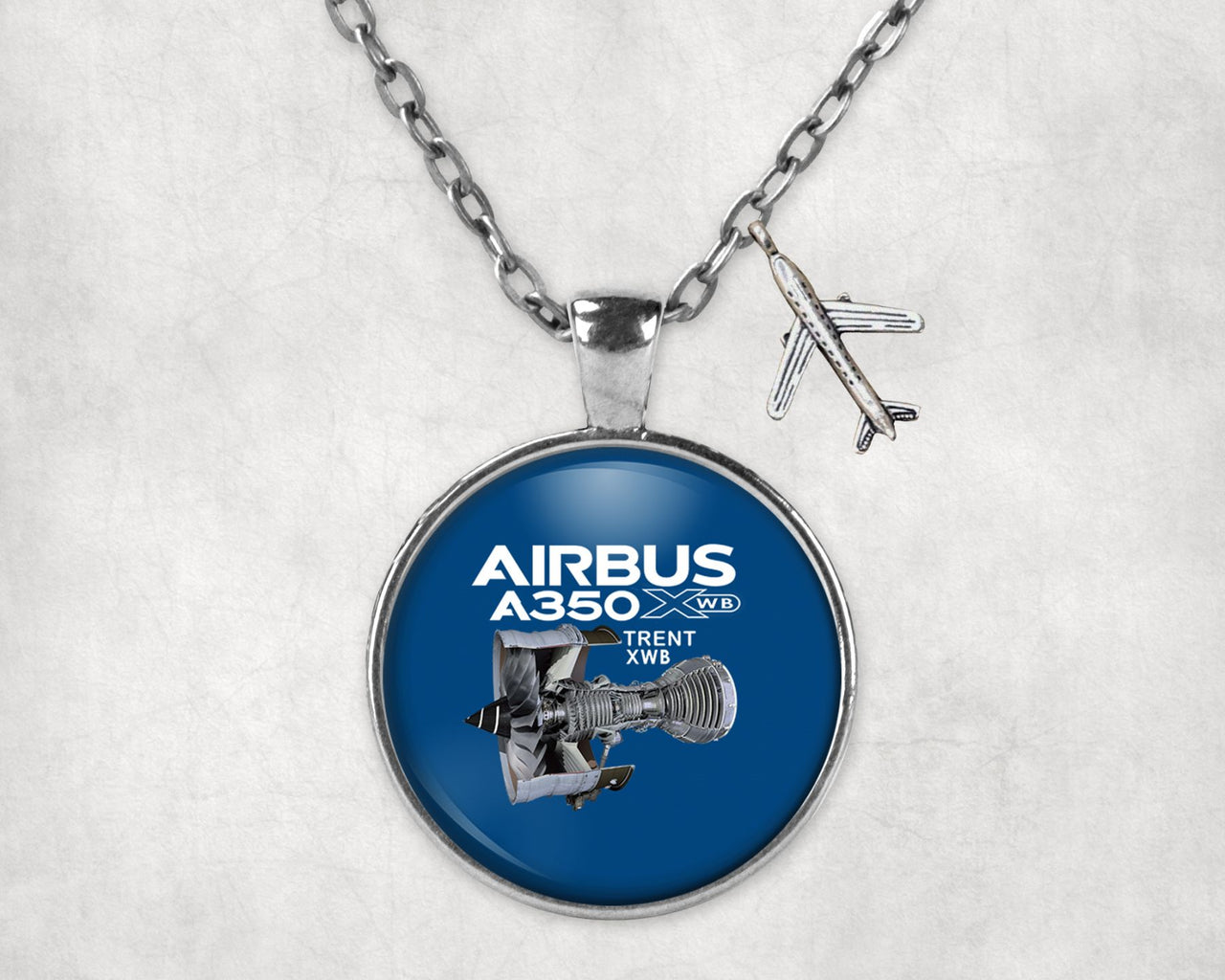 Airbus A350 & Trent Wxb Engine Designed Necklaces