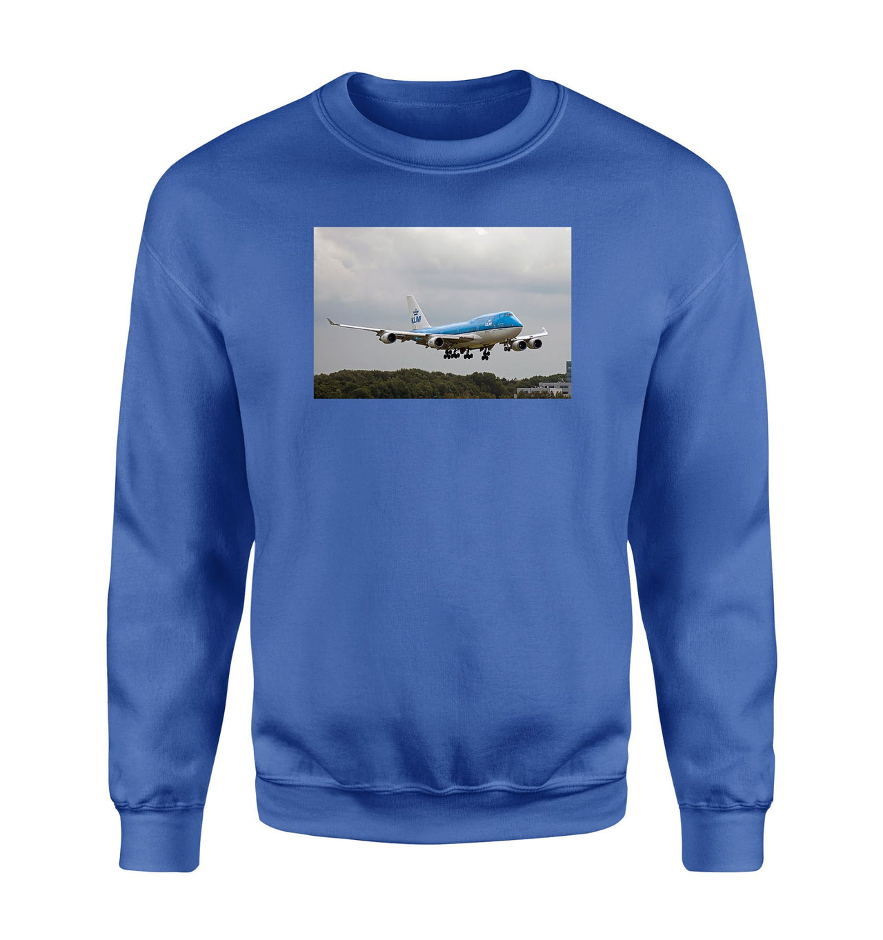 Landing KLM's Boeing 747 Designed Sweatshirts