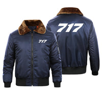 Thumbnail for 717 Flat Text Designed Special Bomber Jackets