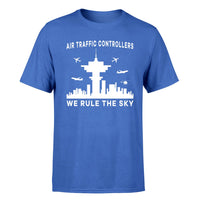 Thumbnail for Air Traffic Controllers - We Rule The Sky Designed T-Shirts