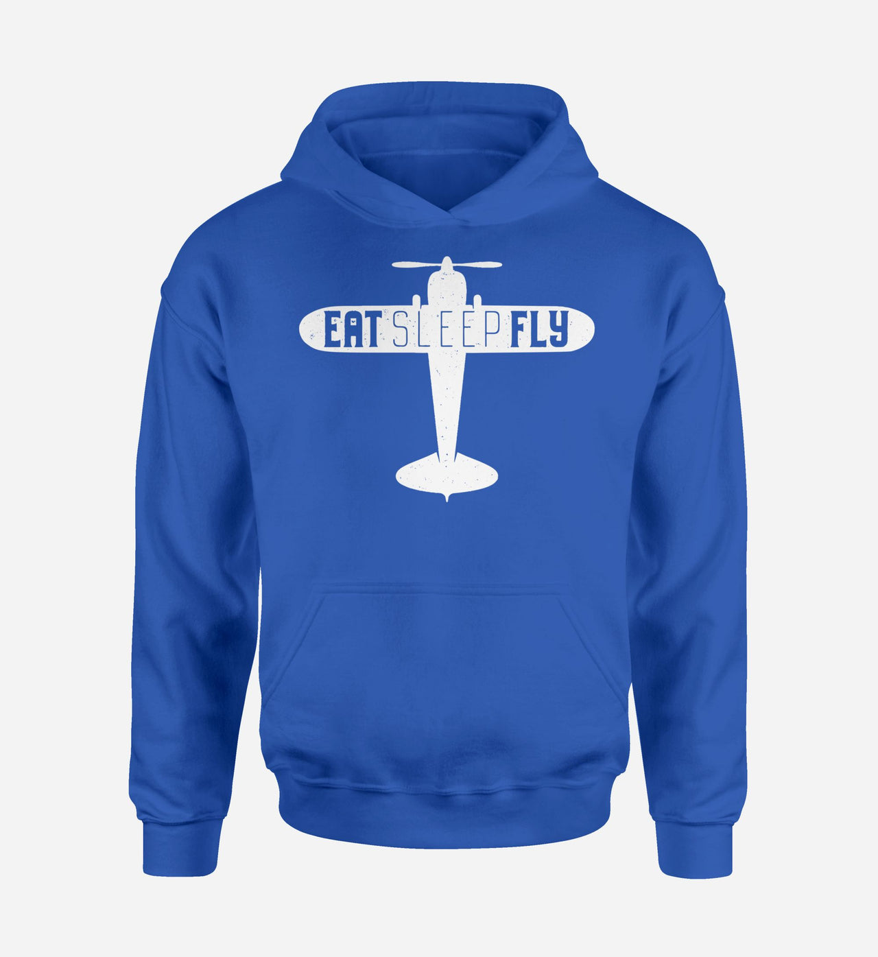 Eat Sleep Fly & Propeller Designed Hoodies