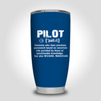 Thumbnail for Pilot [Noun] Designed Tumbler Travel Mugs