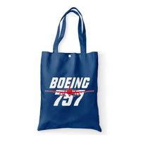 Thumbnail for Amazing Boeing 757 Designed Tote Bags