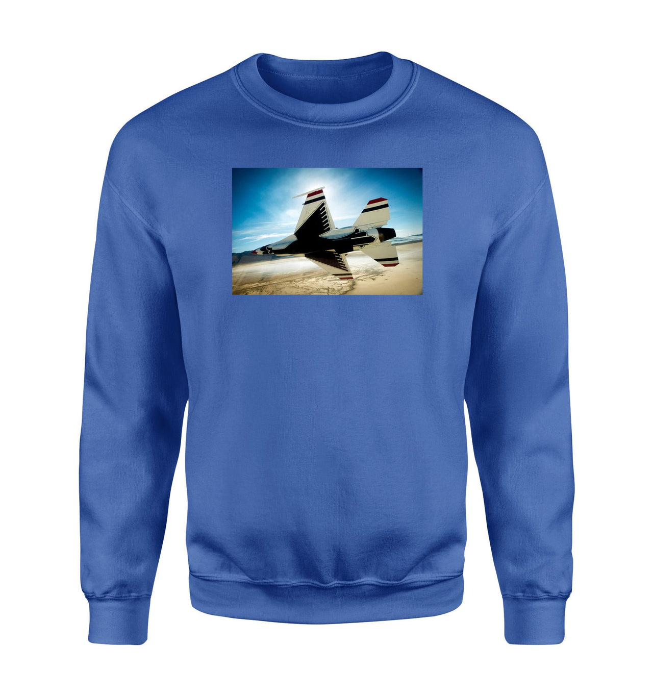 Turning Right Fighting Falcon F16 Designed Sweatshirts