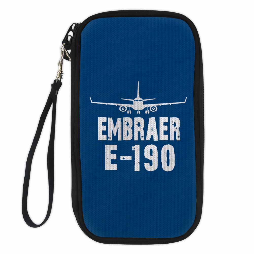 Embraer E-190 & Plane Designed Travel Cases & Wallets