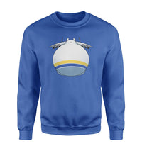 Thumbnail for Antonov 225 ROUND Designed Sweatshirts