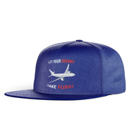 Thumbnail for Let Your Dreams Take Flight Designed Snapback Caps & Hats