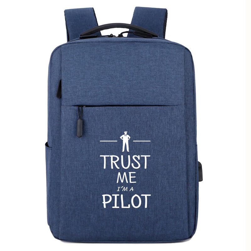 Trust Me I'm a Pilot Designed Super Travel Bags