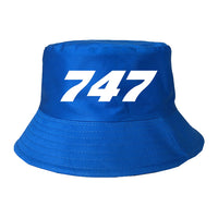 Thumbnail for 747 Flat Text Designed Summer & Stylish Hats