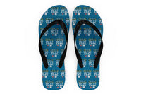 Thumbnail for Jet Fuel Only Designed Slippers (Flip Flops)