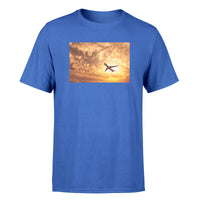 Thumbnail for Plane Passing By Designed T-Shirts