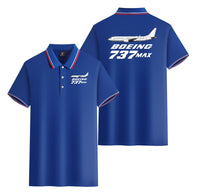Thumbnail for The Boeing 737Max Designed Stylish Polo T-Shirts (Double-Side)