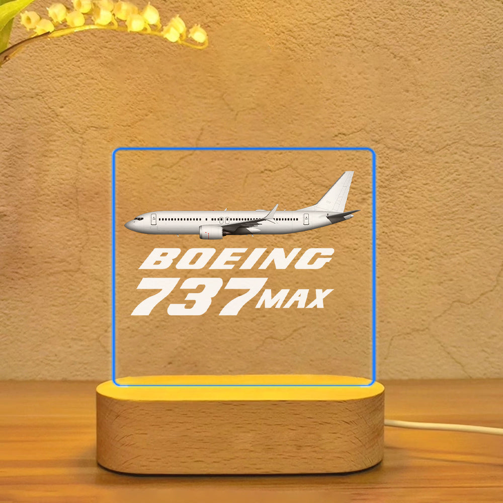 The Boeing 737Max Designed Night Lamp