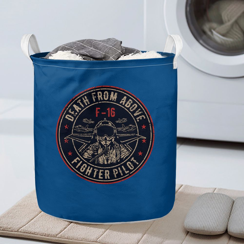 Fighter Jet 16 - Death From Above Designed Laundry Baskets