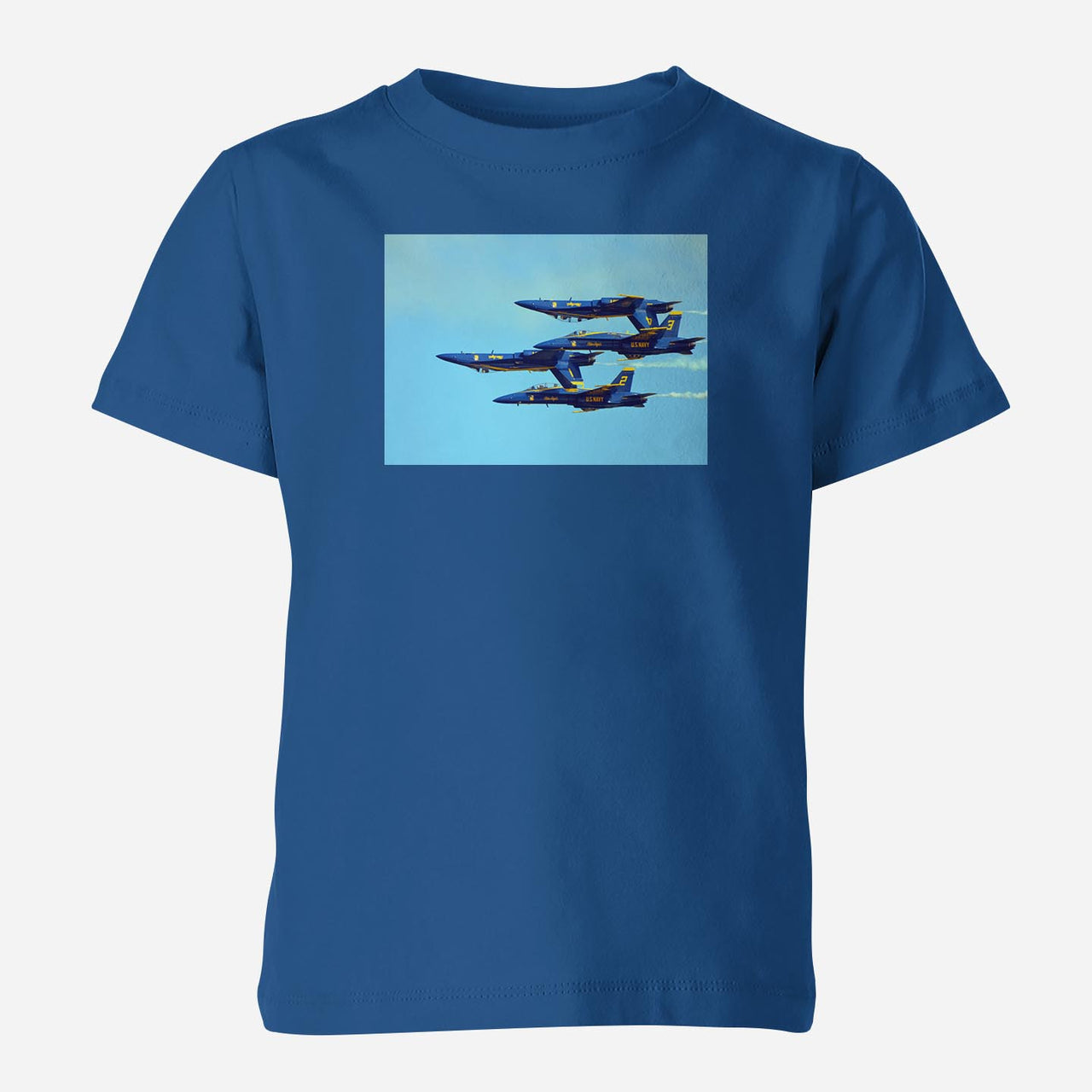 US Navy Blue Angels Designed Children T-Shirts