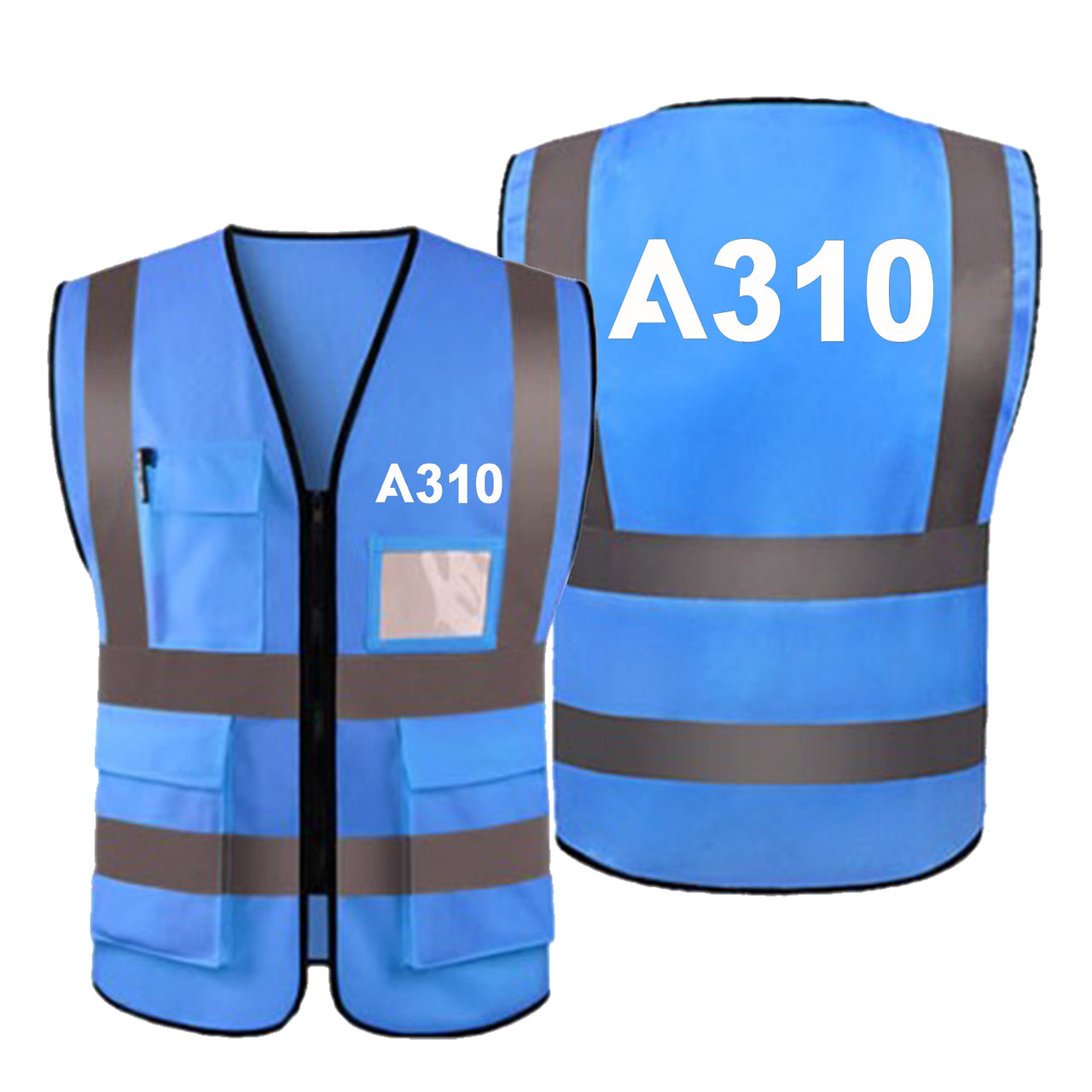 A310 Flat Text Designed Reflective Vests