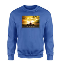 Thumbnail for Ready for Departure Passanger Jet Designed Sweatshirts